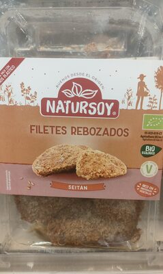 Foto de Seitán rebozado en filetes