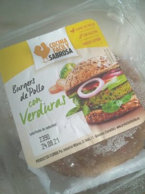 Foto de Burgers de Pollos con Verduras