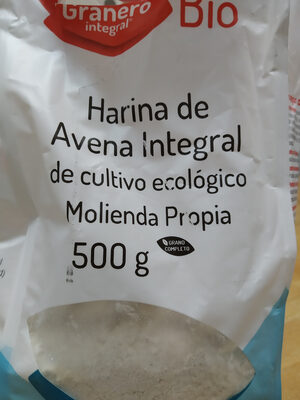 Foto de harina de avena integral
