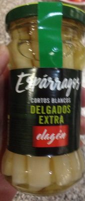 Foto de Espárragos cortos blancos delgados extra