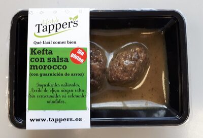 Foto de TAPPERS - Kefta con arroz y salsa morocco