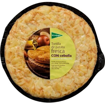 Foto de Tortilla de patata fresca con cebolla