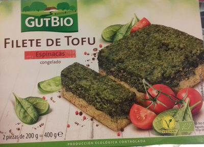 Foto de Filete de Tofu Espinacas congelado
