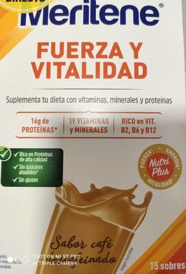 Foto de Meritene Fuerza y Vitalidad café descafeinado
