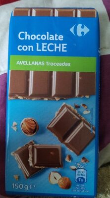 Foto de Chocolate con leche avellanas troceadas