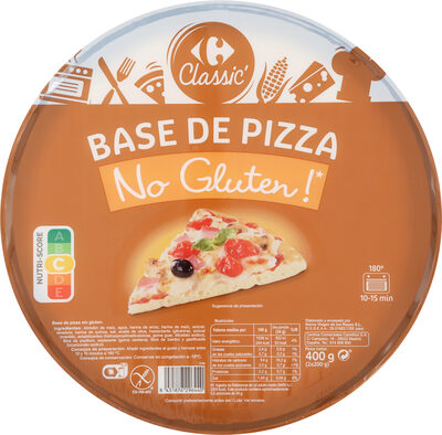 Foto de Base de pizza No gluten