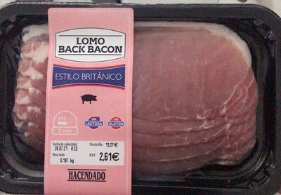 Foto de Lomo bacon back