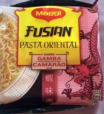 Foto de Fusian pasta oriental sabor gamba