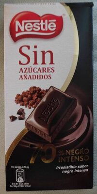 Foto de Chocolate negro intenso sin azúcares añadidos