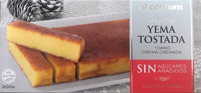 Foto de Turrón yema tostada 0% azúcares añadidos