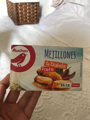 Foto de Mejillones en escabeche picantes