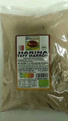 Foto de Harina de Teff marrón