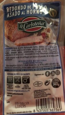 Foto de Redondo de pollo asado