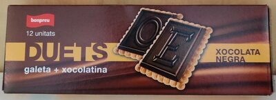 Foto de DUETS Galeta + Xocolatina (negra)
