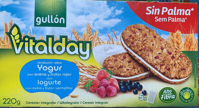 Foto de Sandwich Sabor Yogurt con avena y frutos rojos