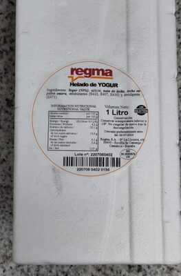 Foto de Helado de yogur Regma