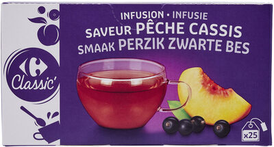 Foto de Infusion saveur pêche cassis