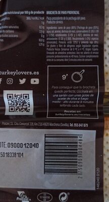 Foto de Brochetas de pavo provenzal
