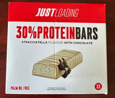 Foto de 30% protein bars stracciatella flavour with chocolate