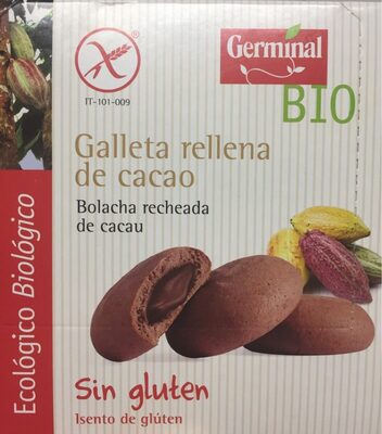 Foto de Galleta rellena de cacao