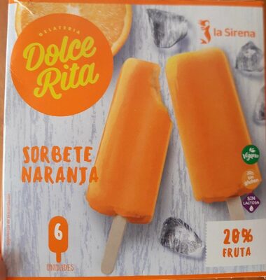 Foto de Sorbete de naranja