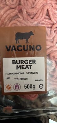 Foto de Burger Meat Vacuno