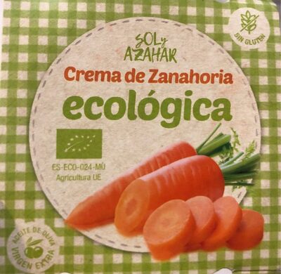 Foto de Crema de zanahoria ecológica tarrina 250 g