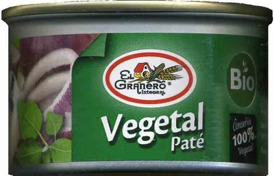 Foto de Paté vegetal ecológico "El granero Integral" Vegetal
