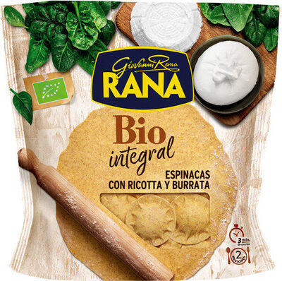 Foto de Bio integral ravioli integral relleno de espinacas