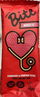 Foto de Boost it, cranberry & pumpkin seeds