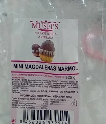 Foto de Mini Magdalenas Marmol