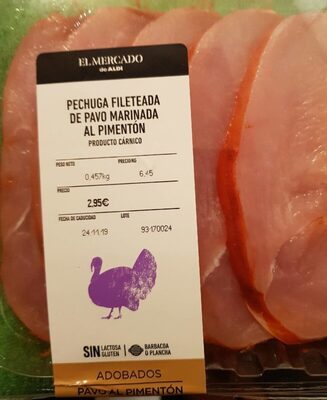 Foto de Pechugas de Pavo al Pimenton