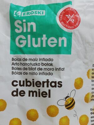 Foto de Bolas de maíz inflado cubiertas de miel sin gluten