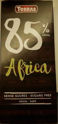 Foto de Ref 19 Xocolata 85% Sense Sucre Africa 100GR Torras