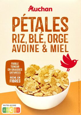 Foto de Petales riz blé orge avoine et miel