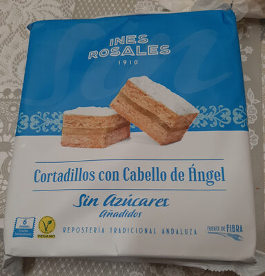 Foto de Cortadillos con cabello de angel sin azucar
