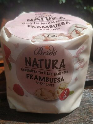 Foto de Natura Tortitas Frambuesa 105g 7u