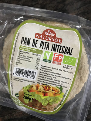 Foto de Pan de Pita Integral
