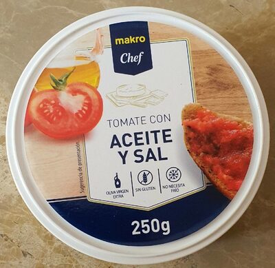 Foto de Tomate con aceite y sal