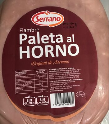 Foto de Fiambre Paleta al Horno