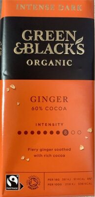 Foto de Ginger 60% Cocoa Bar