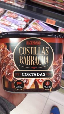 Foto de Costillas barbacoa cortadas