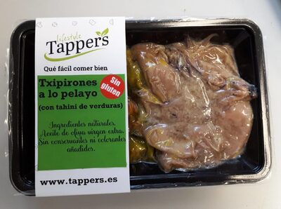 Foto de TAPPERS - Txipirones a lo Pelayo con tahini de verduras