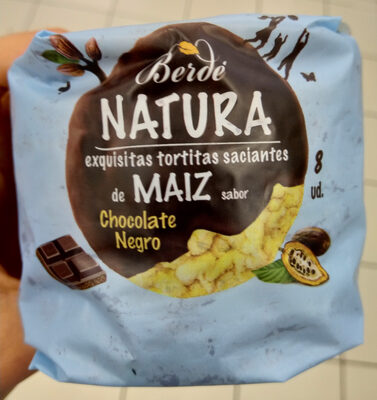 Foto de Tortitas de mais chocolate negro