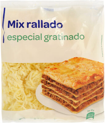 Foto de Mix quesos rallados para gratinar