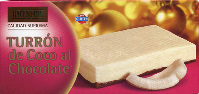 Foto de Turrón de coco al chocolate