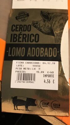Foto de Lomo adobado cerdo iberico