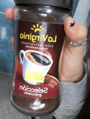 Foto de cafe selecciondo granulado