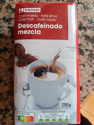 Foto de Café molido descafeinado mezcla