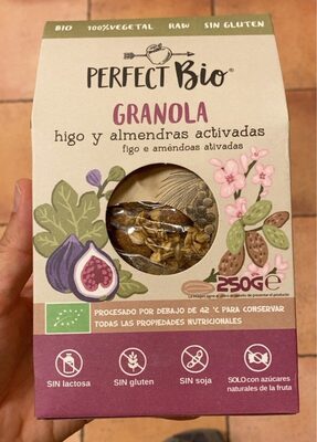 Foto de Granola higo y almendras activadas